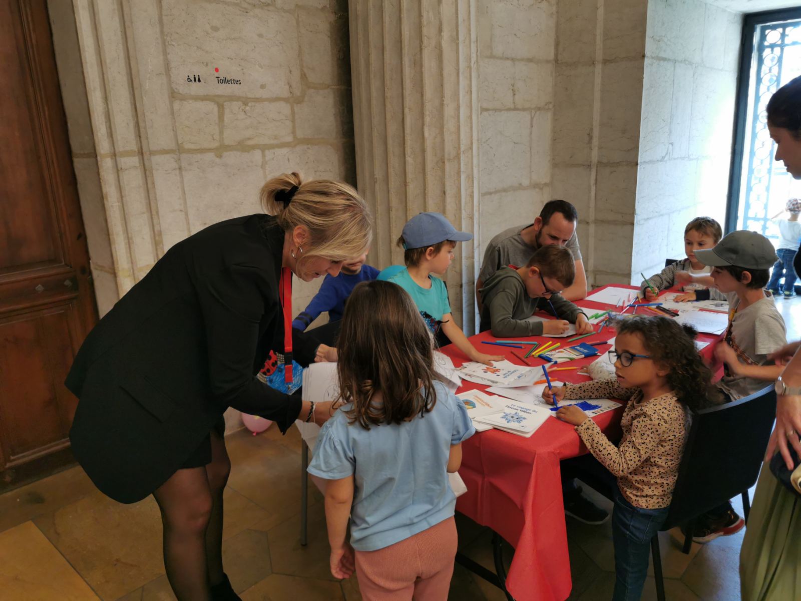Atelier enfants au Salon